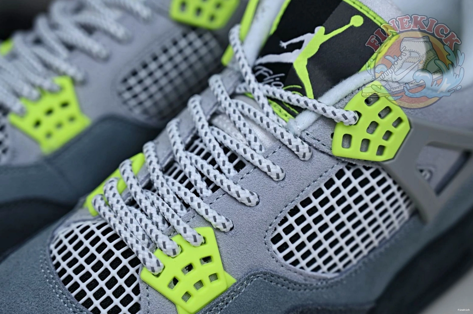 retro Jordan Jordan 4 Air se'95neon 0124